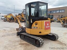 Caterpillar 303.5E2 CR with 3 buckets
