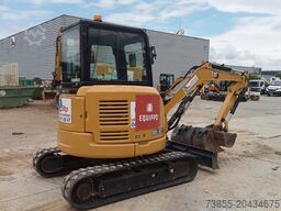 Caterpillar 303.5E2 CR with 3 buckets