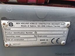 New Holland Kobelco E50 -stock id98
