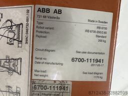 ABB IRB 6700-200/2.60