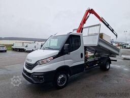 Iveco Daily 35-160 BENNE + GRUE