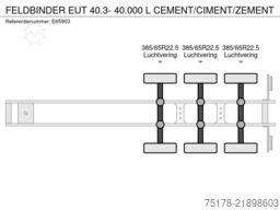 FELDBINDER EUT 40.3- 40.000 L CEMENT/CIMENT/ZEMENT