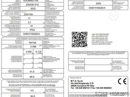 MTA S.p.A., Kühlmaschinen Cycnus iHCY 020 PT1+FSH