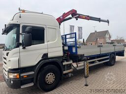 Scania P320 HMF 835 2 x Hydraulik, Remote