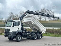 MAN TGS 33.440 6x6 /3-Seiten- Kipper / HIAB 228-4