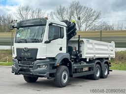 MAN TGS 33.440 6x6 /3-Seiten- Kipper / HIAB 228-4