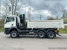 MAN TGS 33.440 6x6 /3-Seiten- Kipper / HIAB 228-4