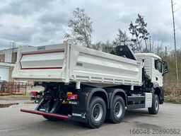 MAN TGS 33.440 6x6 /3-Seiten- Kipper / HIAB 228-4