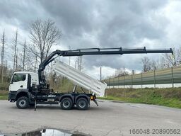 MAN TGS 33.440 6x6 /3-Seiten- Kipper / HIAB 228-4