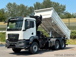 MAN TGS 33.440 6x4 /3-Seiten- Kipper / HIAB 228-6