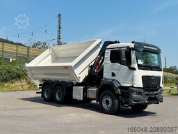 MAN TGS 33.440 6x4 /3-Seiten- Kipper / HIAB 228-6