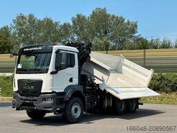MAN TGS 33.440 6x4 /3-Seiten- Kipper / HIAB 228-6
