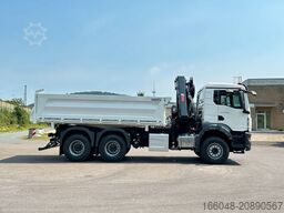 MAN TGS 33.440 6x4 /3-Seiten- Kipper / HIAB 228-6