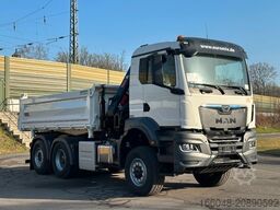 MAN TGS 28.440 6x4-4/3-Seiten- Kipper / Hiab 228-6