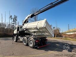 MAN TGS 28.440 6x4-4/3-Seiten- Kipper / Hiab 228-6