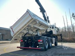 MAN TGS 28.440 6x4-4/3-Seiten- Kipper / Hiab 228-6