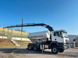 MAN TGS 28.440 6x4-4/3-Seiten- Kipper / Hiab 228-6