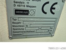 Hedelius C60-2500 + 4. Achse