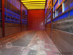Scania R 400 6x2 curtainside in combo with Burg trailer