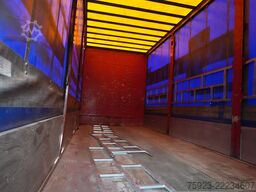 Scania R 400 6x2 curtainside in combo with Burg trailer