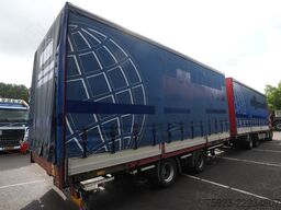 Scania R 400 6x2 curtainside in combo with Burg trailer