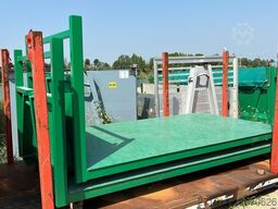 CONTAINER SCARRABILE NUOVO A PIANALE SENZA SPONDE