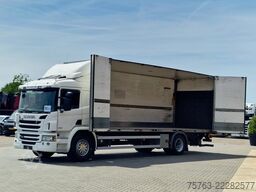 Scania P280 4x2 - Box with sidedoors - Zepro loadlift ...