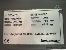 Jungheinrich TFG 425s | 2500kg | 4400mm | ISS