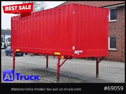 KRONE BDF 7,45 Wechselbrücke  Koffer, Zurrösen in den Seitenwänden