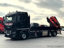 MAN TGX 26.540 6x2-4 LL Containerpritsche Fassi 545