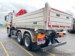 Mercedes-Benz Arocs 3348 6x4 BB Dreiseitenkipper FASSI F255A