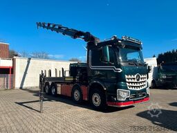 MERCEDES-BENZ 3253 + HIAB 302 Kran 8x2-4 HAD ALLRAD