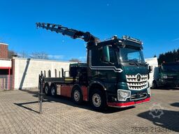 MERCEDES-BENZ 3253 + HIAB 302 Kran 8x2-4 HAD ALLRAD