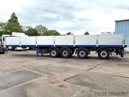 KWB KWB P-504-STI-H 4-AXLE FLATBED TRAILER (SAF AXL...