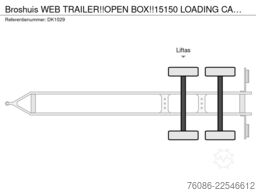 Broshuis WEB TRAILER!!OPEN BOX!!15150 LOADING CAPACITY!!