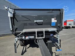 Schwarzmüller Tandem-Kippanhänger bündig, Plane