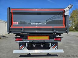 Schwarzmüller Tandem-Kippanhänger bündig, Plane