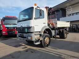 MERCEDES-BENZ Atego 1828 / 4X4 ALLRAD / Meiller / 18m Kran