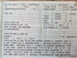 MERCEDES-BENZ Atego 1828 / 4X4 ALLRAD / Meiller / 18m Kran