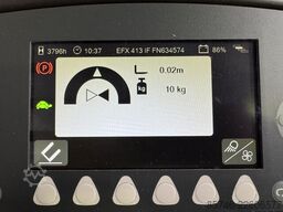 JUNGHEINRICH EFX 413 X + i * with Wire Guidance !! Triplex FFL !! NEW battery !!