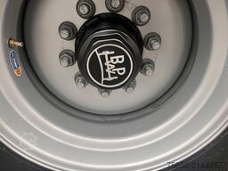 Möslein TTD 19 AB  19 t Tandemkipper Tieflader, BreitbereifungGitteraufsatz