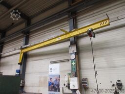 Vetter AW Demag Drehkran Hallenkran Kran Ausladung 7m NL 250Kg DC Kettenzug