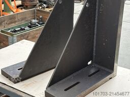 Paire d'équerres en acier 600 x 445 x 150 mm