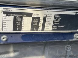 Scania R450 RETARDER,   HYDRAULIC, FRIGO, PTO