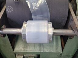 HBM Heilsbronner Maschinenbau 3-Schicht Extrusionsanlage (komplett) auf Drehplattform + Automatikwickler