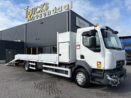 Renault D 12.240 + HYDRAULIC RAMPS + LIER 5400 KG + EUR...