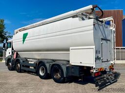 MAN TGS 35.400 8x4 TSCI auger, RETARDER,   6 COMPAR...