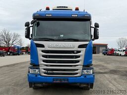 SCANIA G450 8x4 Pritsche mit Kran Palfinger PK76002 EH