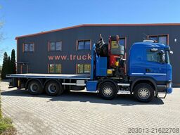 SCANIA G450 8x4 Pritsche mit Kran Palfinger PK76002 EH
