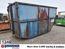  Absetzcontainer ca. 15m³ offen mit Flügeltüren